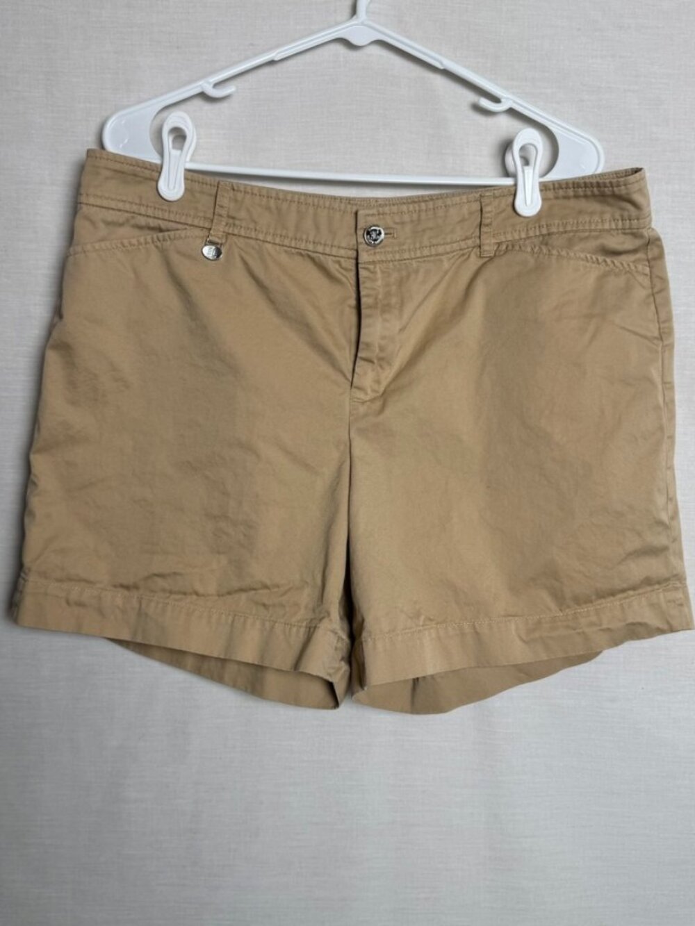 Lauren Ralph Lauren Khaki Chino Shorts Size 14